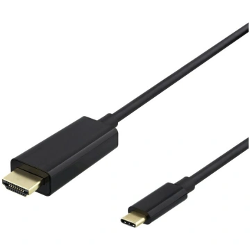 Deltaco USBC-HDMI1020-K, USB-C/HDMI, 2 m