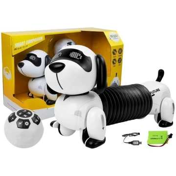 Radiovadāms robots suns ar pulti Lean Toys
