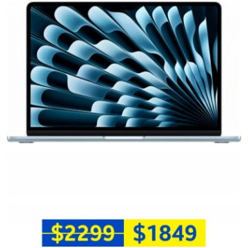 Apple MacBook Air 13-inch (M4 Chip, 10-Core CPU, 1