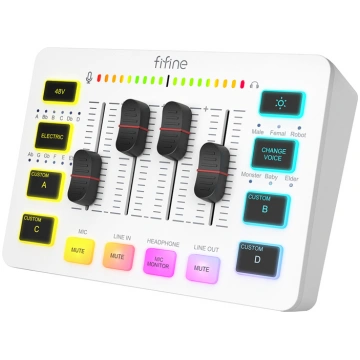 Fifine SC3W audio mixer (white) | SC3W | 503119299