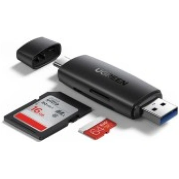 Ugreen CM304 SD / Micro SD Card Reader with USB an