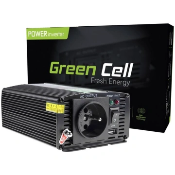 Green Cell jaudas invertors no 12 V līdz 230 V 300