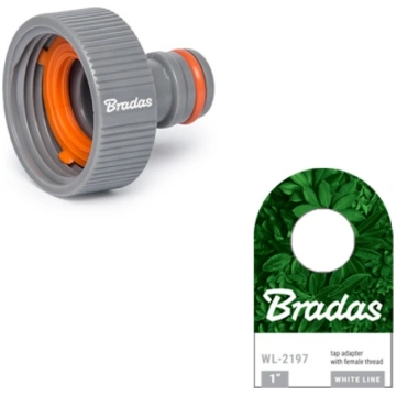 1" sieviešu vītne, BRADAS, WL-2197, augstas kvalit