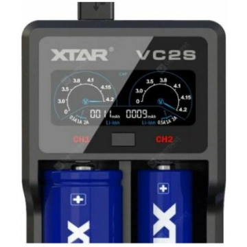Mikroprocesora lādētājs XTAR (Xtar VC2S). 1-2 gab 