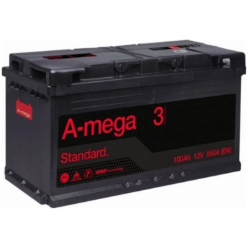Akumulators A-MEGA Standart 100Ah 850A