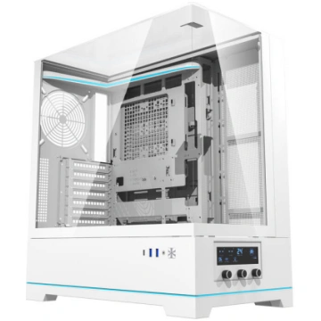 Darkflash DY450 computer case without fans (white)