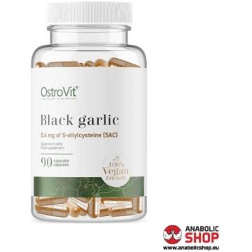 OstroVit Black Garlic VEGE Melnais Ķiploks 90 kaps
