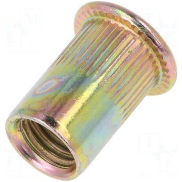 Rivet nuts | M8 | steel | Ømount.hole: 10.8mm | L: