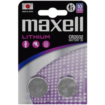 MAXELL CR2032 Battery specialized 2 pcs. 12238500