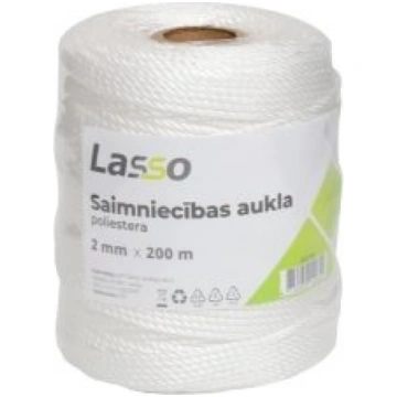 Lasso Aukla saimniecības 2mm 200m poliesters