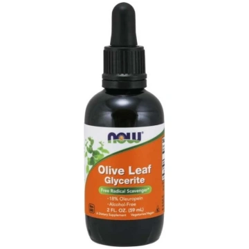 NOW Foods olīvu lapu glicerīts - 59 ml