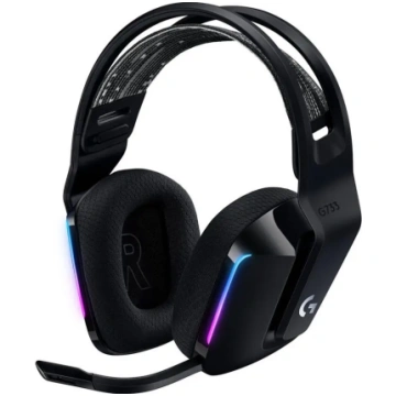 Austiņas Logitech G733 Lightspeed Black 981-000864