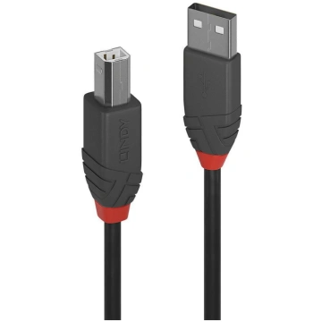 Lindy 3M Usb 2.0 Type A To B Cable, Anthra Line 36