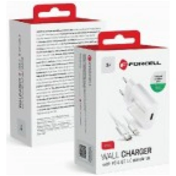 Charger Forcell + "USB-C (Type-C) to Lightning Cab