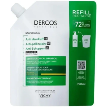 Vichy Dercos pretblaugznu dermatoloģiskais šampūns