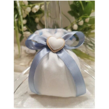 SACCHETTO NASCITA CON CUORE