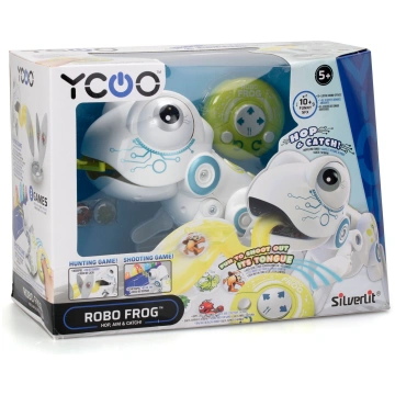 Rotaļu robots Silverlit Ycoo Robo Frog, balta krās