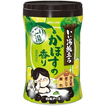 Iiyu Tabidachi Milky Hot Spring Bath Powder 600 g 