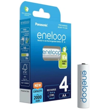 Panasonic Eneloop Baterijas AA 2000mAh uzlādējamas