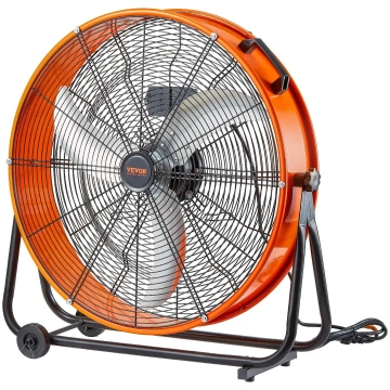 Rūpnieciskais grīdas ventilators 61 cm, 3 ātrumi,