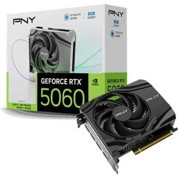 GeForce RTX 5060 Viena ventilatora 8GB GDDR7 ar DL