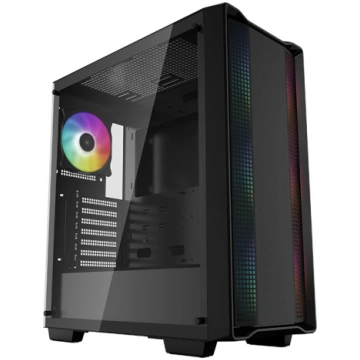 DeepCool CC560 with 4pcs ARGB Fans Black, Mid-Towe