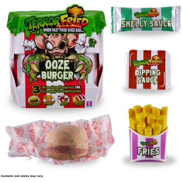 TERROR FRIED Rotaļu komplekts Baisais burgers | T0