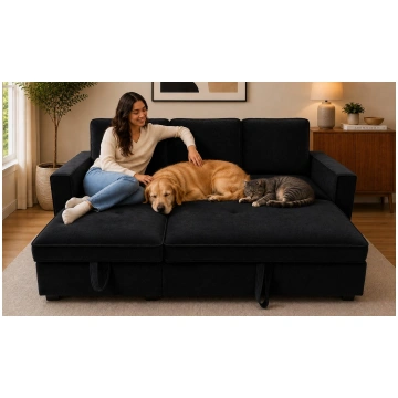 Kingston Corner Sofa Bed With Storage M99