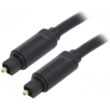 Cable | Toslink plug,both sides | 5m | Plating: go