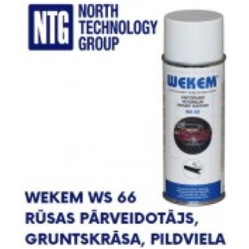 Wekem WS 66 rust converter, primer, filler, rūsas 