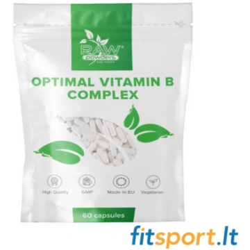 Raw Powders Optimal B Complex 60 kaps. Raw Powders