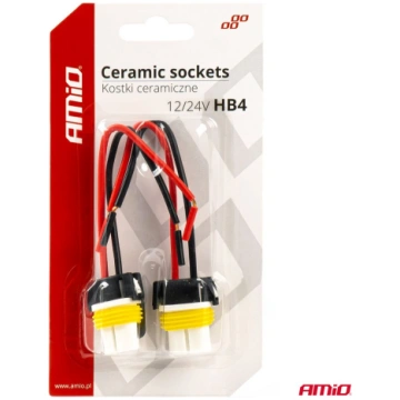Taisna auto spuldzes ligzda H8/H11/H16 12V/24V Ami