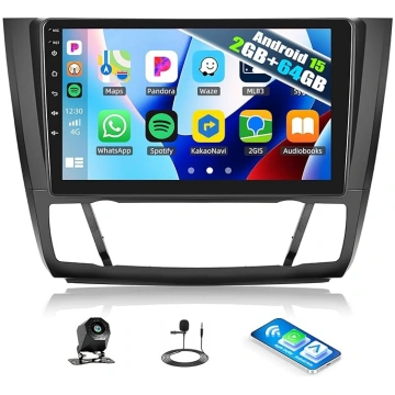 CAMECHO 2G + 64G 4 Core Android 15 Auto radio BMW 
