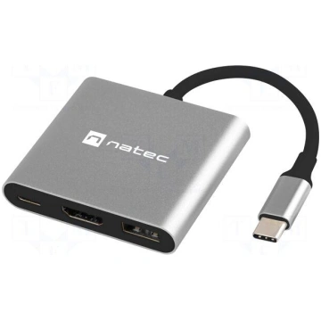 Hub USB | HDMI socket,USB A socket,USB C socket,US