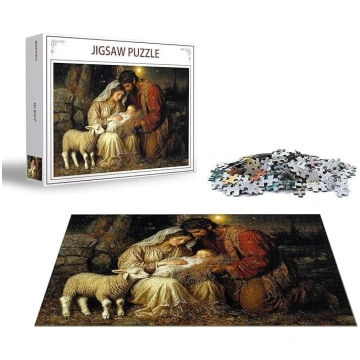 Puzzle Flower Puzzle 2000 gabaliņu Lily koka puzle