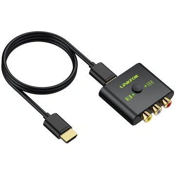 LiNKFOR RCA uz HDMI pārveidotājs, 4:3/16:9 AV uz H
