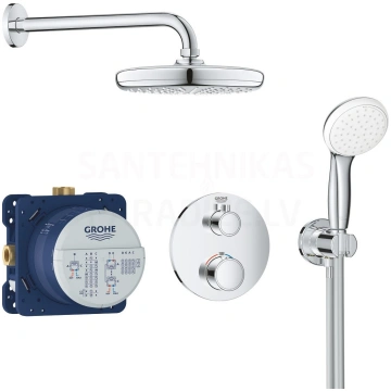 GROHE zemapmetuma termostata jaucējkrāns ar dušas