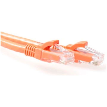 ACT CAT6A UTP 0.5m tīkla kabelis Oranžs 0,5 m IB21