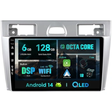 SXAUTO - 6G+128G, Octa-Core - Android 14 IPS Auto 
