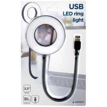 Gembird NL-LEDRING-01 USB LED ring light | White 6