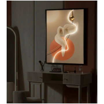 MAURO FERRETTI PAINTING WITH LED ABSTRACT A
