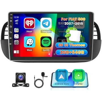 Roinvou 2+64G Android auto radio navigācija Fiat 5