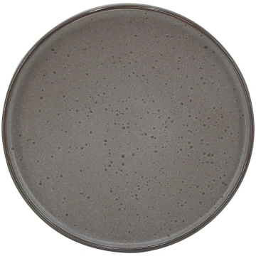 Šķīvis pusdienu Domoletti Brown Dots, Ø 26 cm, brū