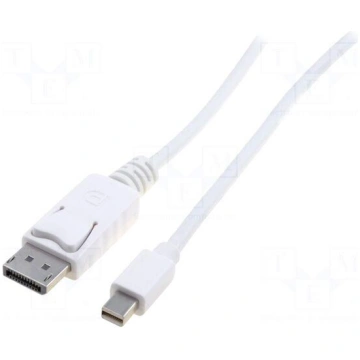 Cable | DisplayPort 1.1a | 2m | white Digitus AK-3