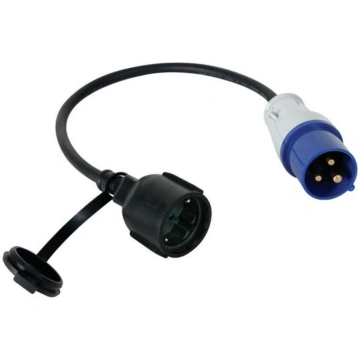 ADAPTER CABLE SCHUKO SOCKET TO CEE PLUG - SCHUKO -