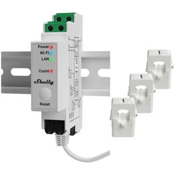Shelly Pro 3EM Three-Phase Smart Energy Meter Smar