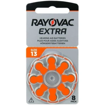 Baterijas dzirdes aparātiem Rayovac Extra PR48 13,
