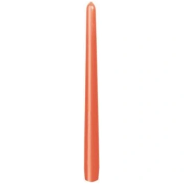 Svece 25cm/7.5h galda mandarīnu Duni 32652