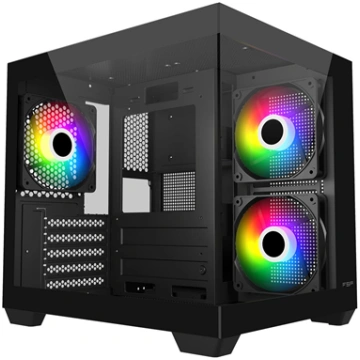 FSP Case | S140-BA | Black | Mini-ITX, uATX(M-ATX)
