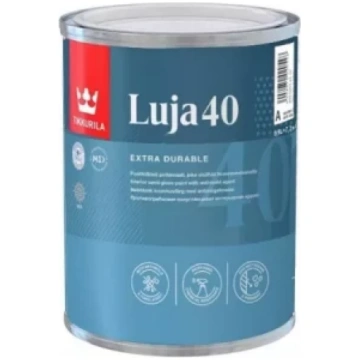 Tikkurila LUJA 40 A 0.9L Pusspīdīga akrila krāsa